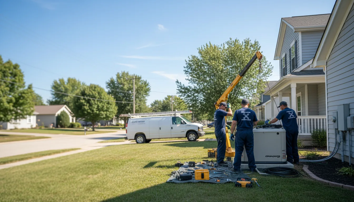 Generator Installation in Mount Auburn, IA near me